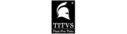 Logo der Firma Titus, hochwertige Premium Kaffeemühlen und Espressomühlen